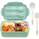 thumbnail image 1 of Bento Boxes for Adults - Lunch Box For Kids Childrens With Spoon & Fork - Durable Perfect Size BPA-Free, 1 of 4