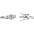 thumbnail image 2 of Cubic Zirconia Sterling Silver Tennis Bracelet, 2 of 3