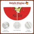 thumbnail image 5 of Kll Avocado Merry Christmas Christmas Tree Skirt ,Party Decorations Farmhouse For Christmas Decorations Holiday Party, 5 of 8