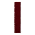 thumbnail image 3 of Unique Loom Solid Shag Collection Area Rug (2' 7" x 13' 1" Runner Cherry Red), 3 of 7