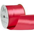 thumbnail image 3 of (3 pack) Offray Ribbon, Shocking Pink 2 1/4 inch Single Face Satin Polyester Ribbon, 9 feet, 3 of 10