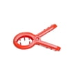thumbnail image 3 of Pinza para el pelo, pinza para el pelo, pinza grande para la mandíbula, 4,92 ", accesorios para el cabello, moda antideslizante Rojo Yuyangstore pinzas para el cabello, 3 of 8