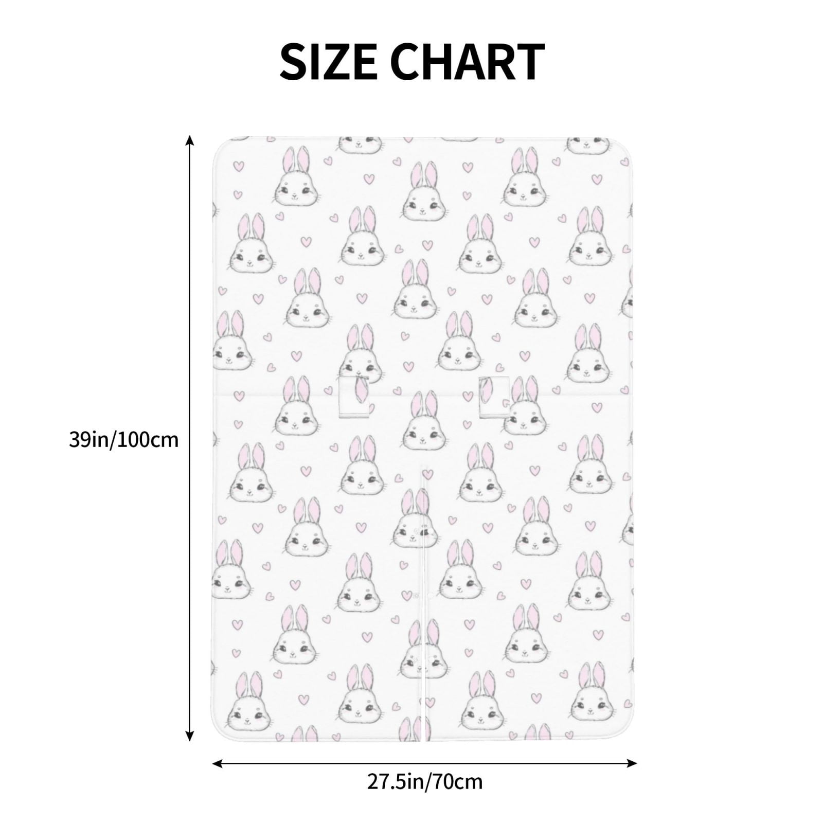 Naloa Heart Rabbit Baby Car Seat Cover, Breathable Baby Carrier Cover, Multiuse Baby Carrier Cover & Nursing Breastfeeding Cover