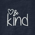 thumbnail image 5 of Dalix Be Kind Embroidered Cotton Relaxed Fit Short Sleeve Crewneck Tee Shirt Women in Navy Blue 2XL XX-Large, 5 of 5