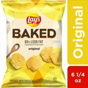 2X - Lay's Baked Original Potato Chips, 6.26 Oz