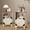 Red Oak-Set of 2, variant on Manora Farmhouse Nightstand with Drawer & Open Storage Shelf, Rustic Bedside Table for Bedroom, Red Oak & White