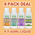 thumbnail image 4 of Mini Désinfectant pour les Mains Parfumé, 60 ml, Lot de 4, 4 of 8