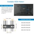 thumbnail image 4 of PERLESMITH Support Mural pour TV, Mouvement Complet, Bras Articulés Pivotants, Extension d'Inclinaison, Compatible avec la Plupart des 26-55, 4 of 6