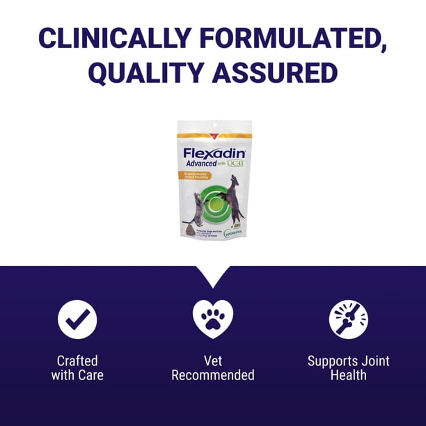 Vetoquinol Flexadin Advanced Joint Health Pet Vitamins & Care