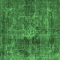 thumbnail image 1 of Ahgly Company Indoor Square Oriental Emerald Green Industrial Area Rugs, 8' Square, 1 of 4