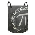thumbnail image 1 of Pi Board Blackboard Laundry Basket Organizer Collapsible -Dirty Clothes Hamper for Bathroom Kids Girls Boys Laundry Hamper Chalk Math Mathematics, 1 of 8