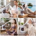 thumbnail image 6 of Facial Steamer, Nano lonic Face Steamer with Extendable Arm for Deep Cleaning and Hydration, 360°Rotating Nozzle Face Humidifier, Portable Ozone Steamer for Beauty, Spa andHome Use, 6 of 7