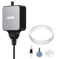 thumbnail image 1 of Bomba de aire para acuarios NICREW Nano Silent Black, 1,5 W, 0,3 l/min, 1 of 6