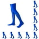 thumbnail image 3 of Guardurnaity Paquete de 4 calcetines hasta la rodilla de 32 cm para mujer, calcetín cálido, botas, medias hasta el muslo para diario, fiesta de Type1 NO1, 3 of 6