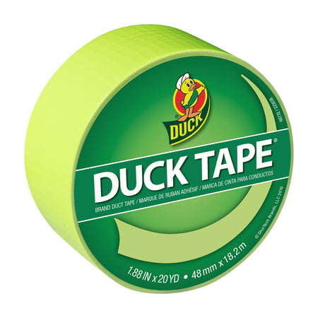 Duck Brand Color Duct Tape, 1.88 inches x 20 yards, Fluorescent