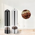 thumbnail image 3 of Electric Spice Grinder for Home Kitchen - Battery-Powered Stainless Steel Mill for Sea Salt, Peppercorns, and Spices - Efficient Grinding, Compact Design, Easy to Clean, Durable Construction - Color, 3 of 6