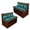 Aztec Geometry Pattern, variant on Chririnla 2 Pack RV Dinette Cushion Covers Forest Monkey Print Stretch Furniture Protectors Washable RV Cushion Slipcover Replacement for Camper Car Bench,1 Backrest Cover and 1 Bench Cover