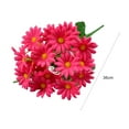 thumbnail image 6 of Manunclaims No Watering Non-Wither Realistic 20 Heads Faux Flower Artificial Silk Chrysanthemum Flower Simulation Bouquet Home Decor, 6 of 8