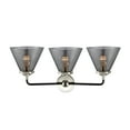 thumbnail image 2 of Innovations Lighting 284-3W-BAB-G43 Large Cone 3 Light 26" Wide Bathroom Vanity Light -, 2 of 5