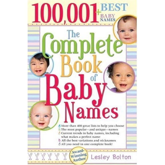 Pre-Owned Complete Book of Baby Names (Paperback) 1402207646 9781402207648