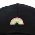 thumbnail image 2 of Dalix Robot Embroidered Glow in the Dark Retro Dad Hat Cotton Baseball Cap Adjustable Mens in Black, 2 of 5