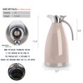 thumbnail image 2 of Jarra térmica Sumerflos Coffee 2L de acero inoxidable rosa, 2 of 7