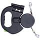 thumbnail image 2 of Correa retráctil automática para mascotas, 1 remolque, 2 correas retráctiles dobles para perros con linterna y dispensador de bolsas, 2 of 14