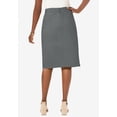 thumbnail image 3 of Jessica London Women's Plus Size Stretch Cotton Chino Skirt, 3 of 5