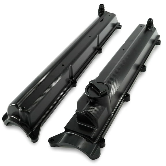 Toyota Supra 2JZ GTE Non-VVTI Billet Valve Covers Anodized Oil Cap Bolts 2J AN10