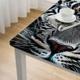 thumbnail image 5 of Acheng Leopard Spots Square Tablecloth with Elastic Edge 100% Polyester Fiber 36*36, 5 of 8