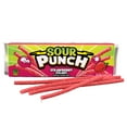 thumbnail image 3 of Sour Punch Straws, Strawberry Chewy Candy, King Size 4.5oz Tray, 3 of 12