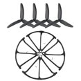 thumbnail image 3 of Sistema de Hélices de Protectores y Motores Piezas de Respuesto para X4 H502E H502S X4 RC Quadcopter e , Negro Macarena Repuestos para drones Hubsan X4, 3 of 8