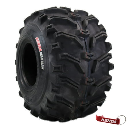 Kenda Bearclaw K299 - 22x12-8 Rear Tire for All Terrain (ATV), UTV, and Side by Side (SxS) Vehicles - 6-Ply - Bear Claw 22x12x8 with Kenda Keychain