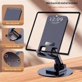 thumbnail image 3 of 360 Réglable Téléphone Portable Stand Angle Hauteur Réglable Support de Téléphone Robuste pour Bureau pour Téléphones Mobiles, 3 of 7