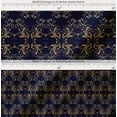 thumbnail image 2 of Soimoi Cotton Cambric Fabric Filigree Damask Print Sewing Fabric Yard 56 Inch Wide, 2 of 7
