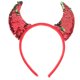 thumbnail image 1 of KAKOWELY Diadema de cuerno de diablo para cosplay, aro de pelo de cuerno de buey, accesorios para el cabello para fiesta de carnaval, disfraz de Halloween, accesorios de fotos para cosplay, rojo, 1 of 5