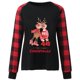 thumbnail image 5 of Pntutb - Camiseta holgada con estampado de moda para mujer, blusa de manga larga, cuello redondo, tops casuales Pntutb Pntutb-1607, 5 of 8