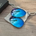 thumbnail image 3 of Walleva Ice Blue Polarized Replacement Lenses for Maui Jim Sugar Beach Sunglasses, 3 of 5