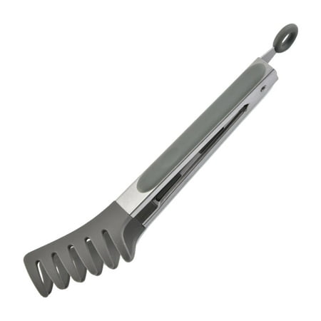 

Spaghetti Tongs | Silicone Tipped Tongs for Serving Food Pasta Server | 10inch Easy To Operate Spaghetti Tong Food Clip for Spaghetti Noodle Pasta Salad Bbq Grill