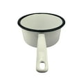 thumbnail image 3 of Cocina Criolla Enamel Saucepan 1 Qt, White, 3 of 5