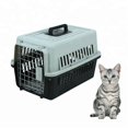 thumbnail image 3 of Transportín Gato Perro Pequeño Transportadora Portátil y Transpirable, Mascotas Accesorios, Transportín de Plástico, Regalo de Hueso de Caucho como Juguete para Perros XianweiShao  9024719127286, 3 of 5