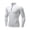White, variant on BELTNOV Men's 1/4 Zip Mock Neck Athletic Compression Long Sleeve Shirt Quick-Dry Stretch Workout Base Layer Moisture Wicking Undershirt for Gym Running Blue