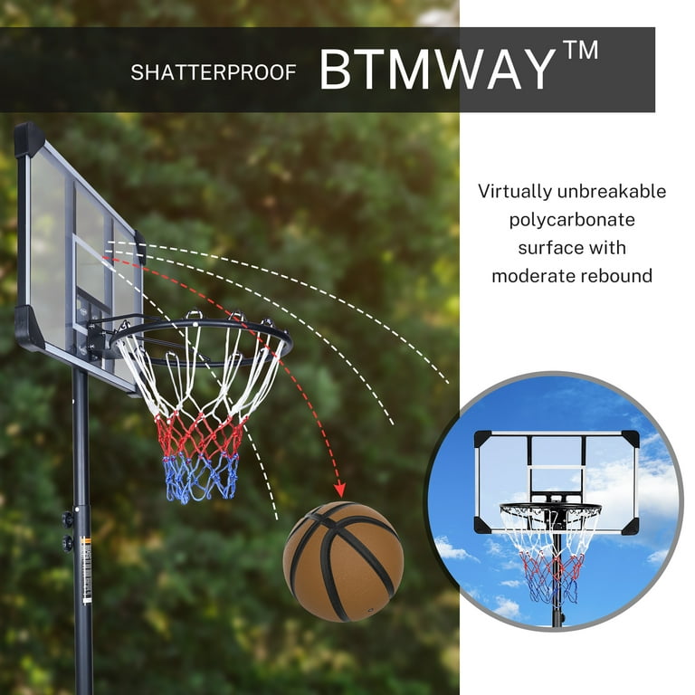 Lifetime Adjustable Portable Basketball Hoop (54inch
