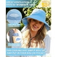 thumbnail image 2 of Sun Blocker Adventure hat UPF 50+ rated Outdoor hat Wide brim with Back flap, 2 of 6
