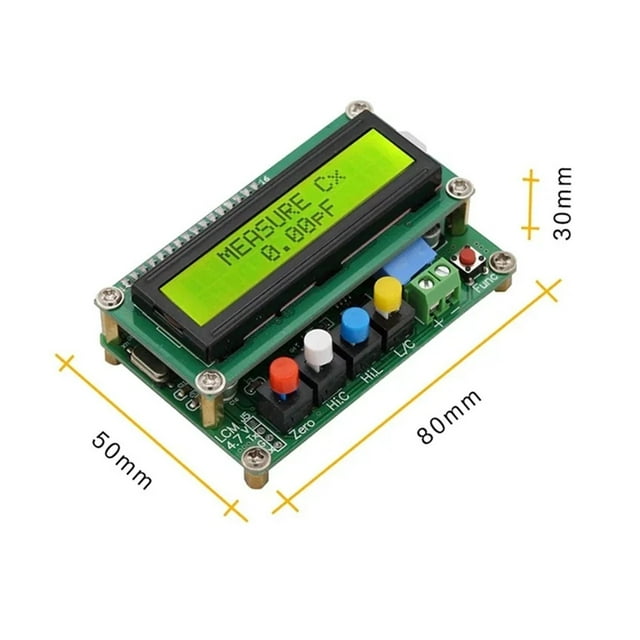 Digital Capacitor Inductance Meter - LCD, Mini USB Interface with Cable ,Easy to Use