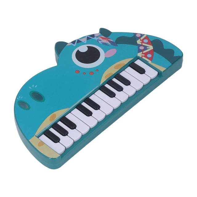 Juguete de piano Electrónico Para Niños, Bordes de Suavizado de Forma Animal de Dibujos Animados para Niños, Piano Electónico para el Hogar