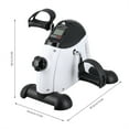 thumbnail image 5 of Under Desk Bike Pedal Exerciser, Evoland Indoor Cycling Bike, White, 5 of 8