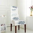 thumbnail image 4 of Flower Branch Dining Chair Slipcovers Chair Protectors Seat Covers For Dining Room Hotel Kitchen Wreath Lease Marriage, 4 of 8