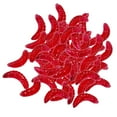 thumbnail image 4 of 100 Unids / Set Pesca Suave Grub Maggots Señuelos Baits Tackles rojo, 4 of 9
