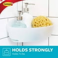 thumbnail image 5 of 3M Command Bath Corner Caddy Organizer Holds Wet Humid Plastic Frosted, 12-Pack, 5 of 7